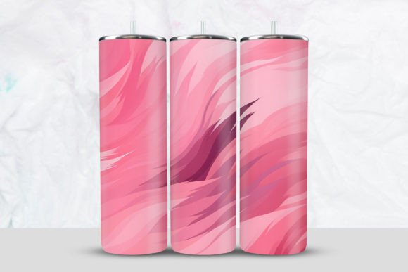 Elevating Brand Identity with the Pink Watercolor Brushes Tumbler Wrap