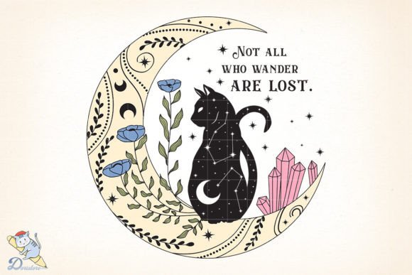 Embracing the Journey with Mystical Not All Who Wander Are Lost