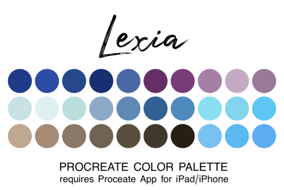 Evaluating the Lexia Procreate Color Palette for Digital Artists