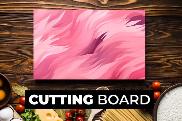 Pink Brushes Cutting Board Sublimation Design Review