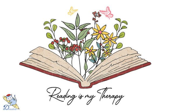 Reading is My Therapy: A Visual Journey for the Mindful Reader