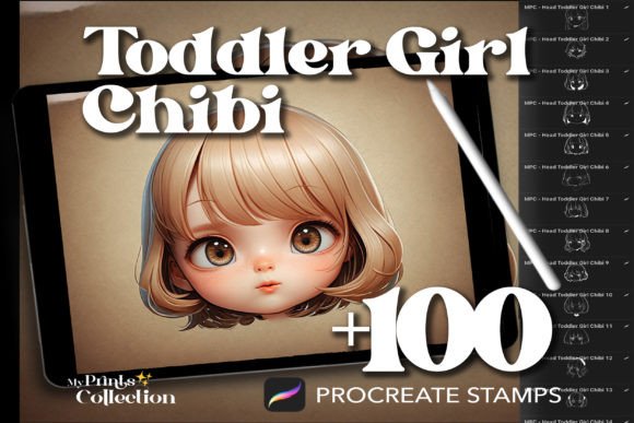 Unlocking Creativity: The Ultimate Guide to Procreate Head Toddler Girl Chibi Stamps